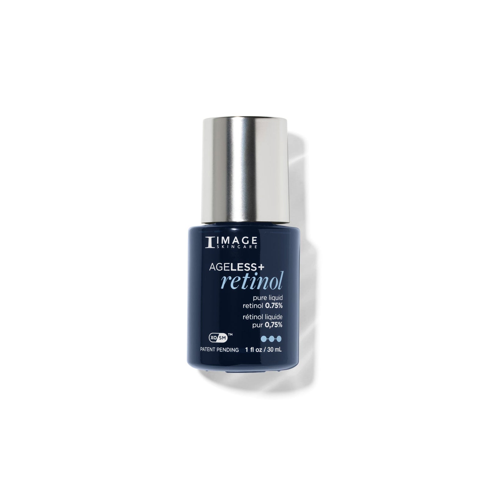 AGELESS+ retinol pure liquid retinol 0.75% bottle