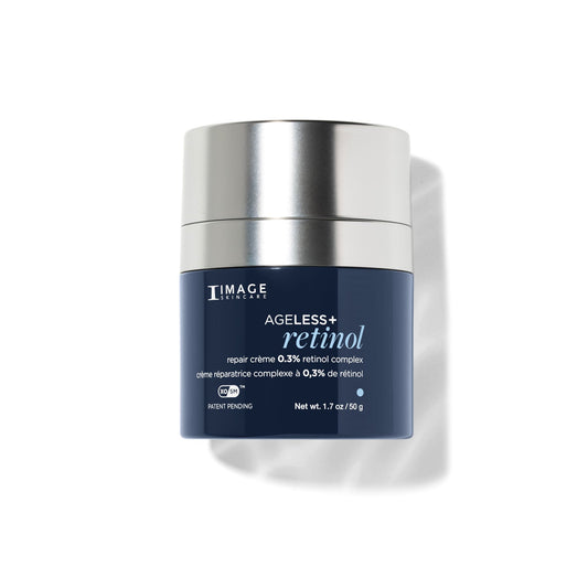 AGELESS+ retinol repair crème 0.3% jar