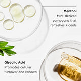 AGELESS total facial cleanser key ingredients close up