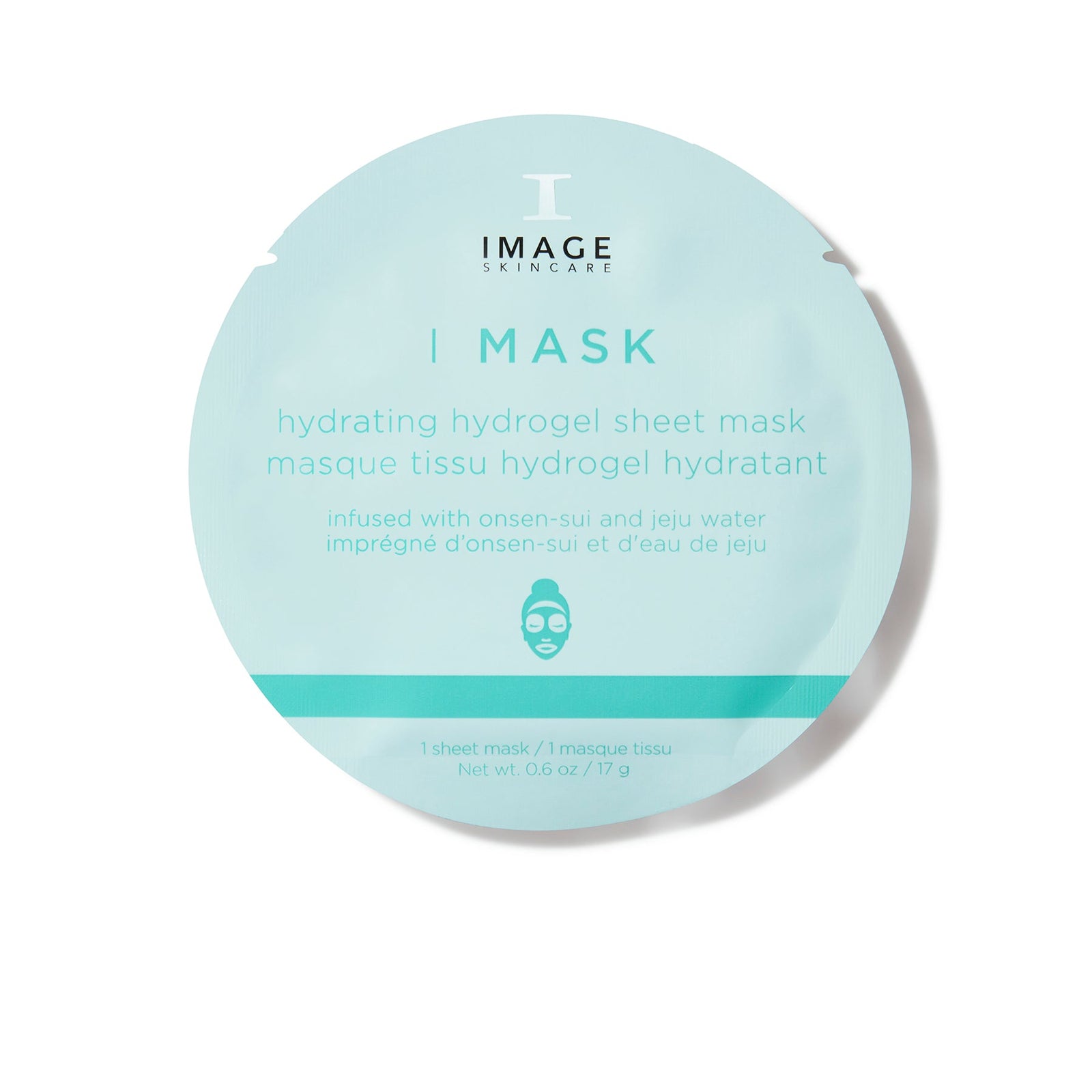 I MASK hydrating hydrogel sheet mask packaging