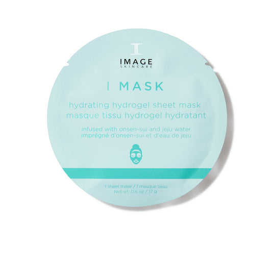 I MASK hydrating hydrogel sheet mask packaging