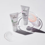 ORMEDIC lip complex and sheer pink texture comparison