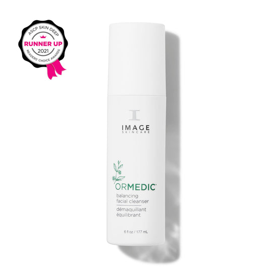 ORMEDIC balancing facial cleanser bottle