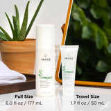ORMEDIC balancing facial cleanser retail and travel size