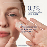 AGELESS+ retinol repair crème dosage guidance
