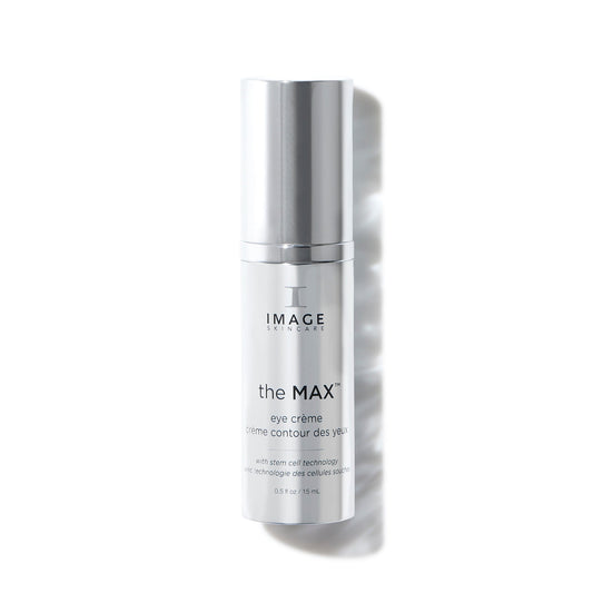 the MAX eye crème bottle