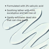 Clarifying salicylic gel cleanser