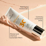Sheer matte moisturizer SPF 30